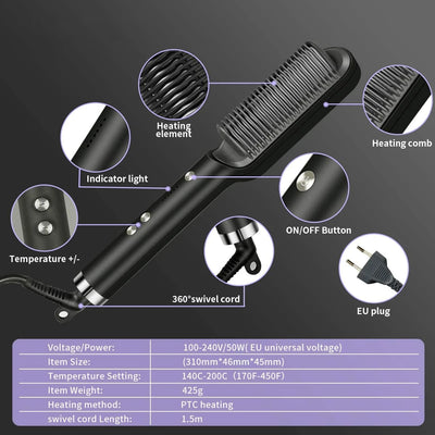 Hair_Straightener_Brush_Hot_Comb_Ionic_Straightening_Brush_with_Anti_Scald-Fast_Ceramic_Heating_Portable_Hot Straightening_Comb