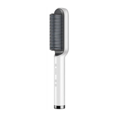 Hair Straightener Ceramic Hot Comb 2_in_1_Electric_Straighten_Hair_Brush_Negative_Ion_Fast_Heating_Styling_Tool ﻿