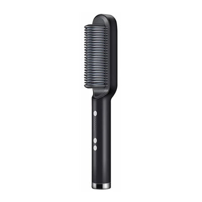 Hair Straightener Ceramic Hot Comb 2_in_1_Electric_Straighten_Hair_Brush_Negative_Ion_Fast_Heating_Styling_Tool ﻿