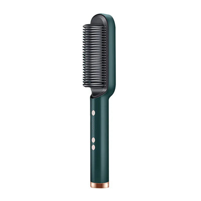 Hair Straightener Ceramic Hot Comb 2_in_1_Electric_Straighten_Hair_Brush_Negative_Ion_Fast_Heating_Styling_Tool ﻿