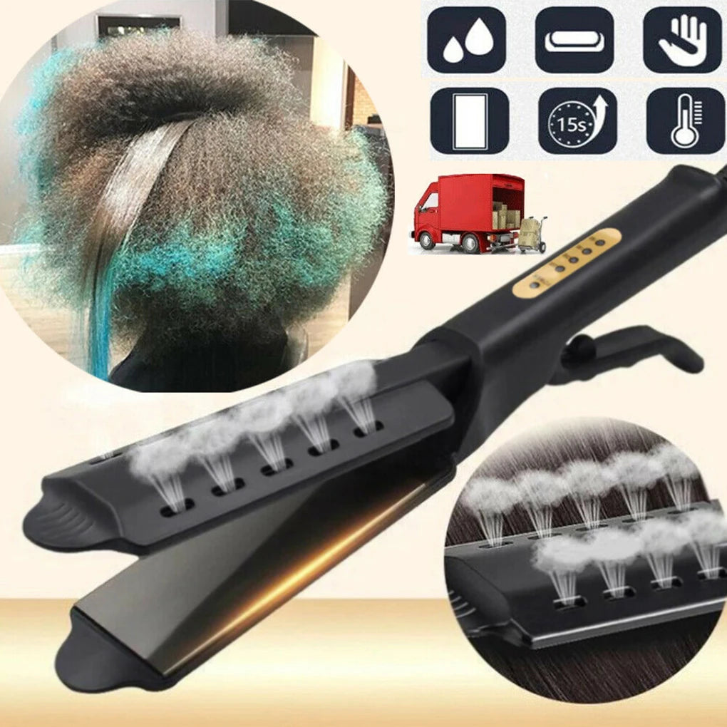 Hair_Straightener_Four-gear_Temperature_Adjustment_Ceramic_Tourmaline_Ionic_Flat_Iron_Hair_Straightener_For_Women_Widen Panel
