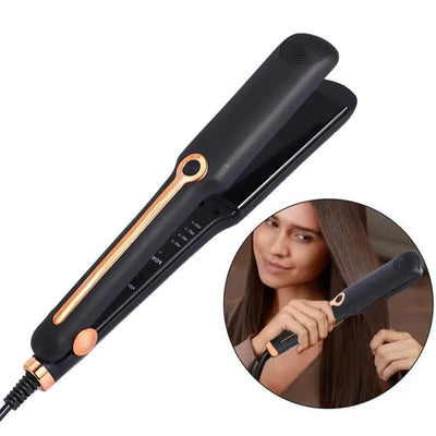 Hair_Straightener_Professional_Ceramic_Flat_Iron_Negative_Ion_Wide_Plate_Temperature_Adjustable Straightening Iron
