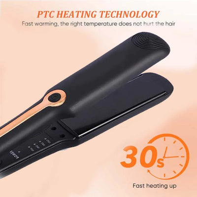 Hair_Straightener_Professional_Ceramic_Flat_Iron_Negative_Ion_Wide_Plate_Temperature_Adjustable Straightening_Iron