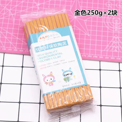 Soft clay mud 500G white complexion clay pottery mud 250g diy handmade materials environmentallyprofessional soft clay sculpture