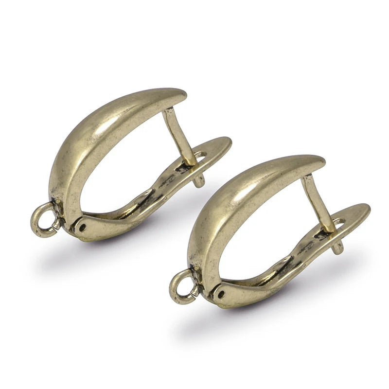 Bronze Musical Note Earrings Findings For DIY Jewelry Earring Hooks Accessory for Jewelry Handmade  Making Supplies