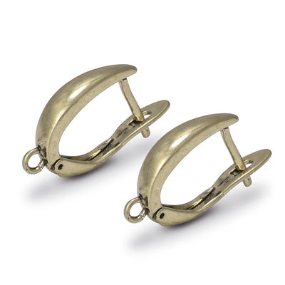 Bronze Musical Note Earrings Findings For DIY Jewelry Earring Hooks Accessory for Jewelry Handmade  Making Supplies