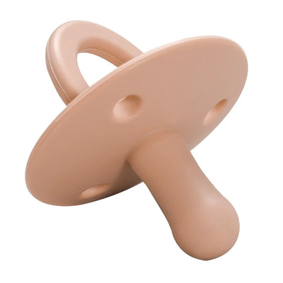 1PCS Silicone Baby Pacifier Food Grade Silicone Newborn Soother BPA Free Solid Color Dummies Silicone Nipple Baby Sutff