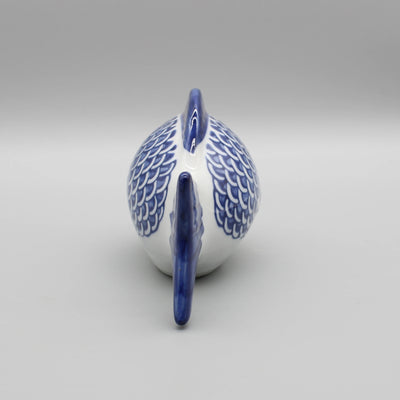 Ceramic Fish, Blue and White, Table Accessory
