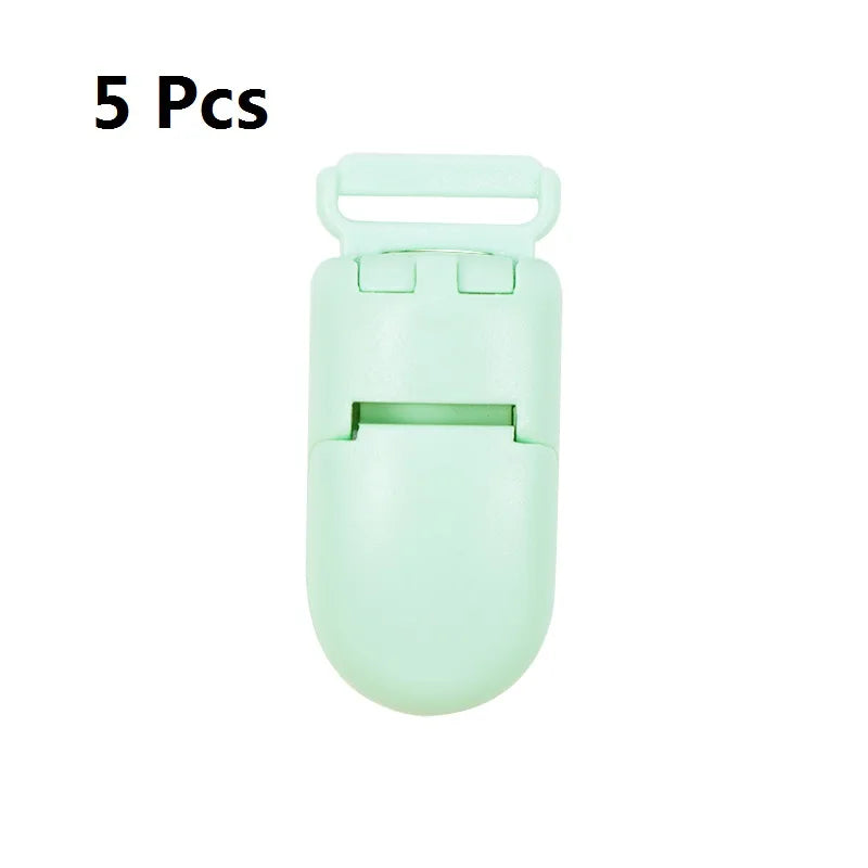 BOBO.BOX Baby Teether Accessories Plastic Clip Baby Silicone Teething Necklace Rattail Cord DIY For Jewelry Pacifier Clips Tool