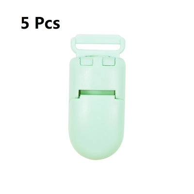BOBO.BOX Baby Teether Accessories Plastic Clip Baby Silicone Teething Necklace Rattail Cord DIY For Jewelry Pacifier Clips Tool
