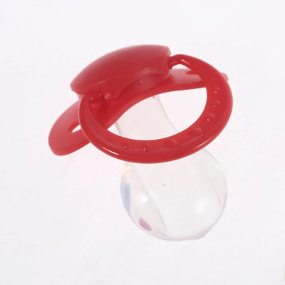 Grade Silicone Adult Pacifier Dummy Big Size Nipple Wide-bore Soft Safety Adult Teether Toys Dropshipping