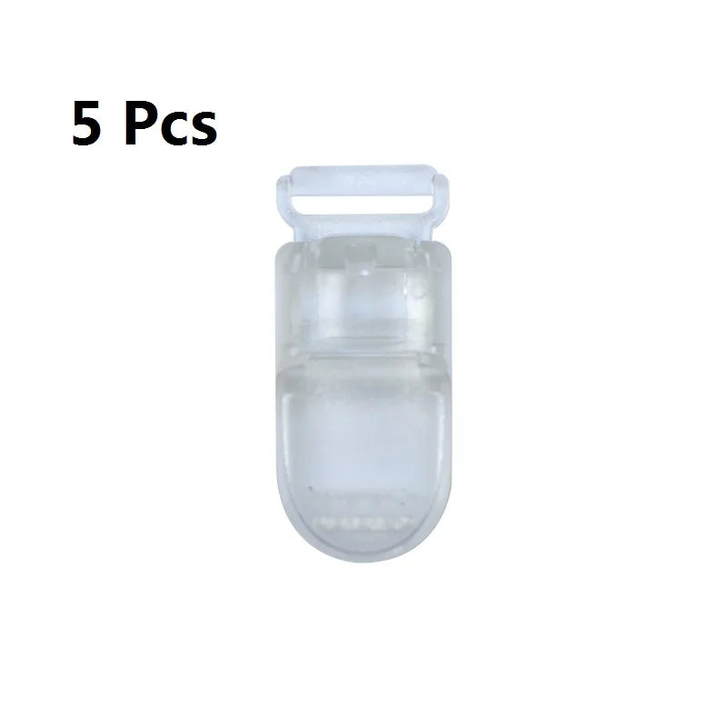 BOBO.BOX Baby Teether Accessories Plastic Clip Baby Silicone Teething Necklace Rattail Cord DIY For Jewelry Pacifier Clips Tool