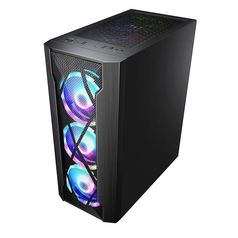 Wholesale cheap desktop E5-2660 16GB Ram SSD HDD GTX 1060 6GB Graphics card atx case privacy screen latest gaming computer pc