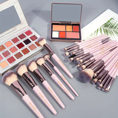 MAANGE_30pcs_Professional_Makeup_Brush_Set_Foundation_Concealers_Eye_Shadows_Powder_Blush_Blending_Brushes_Beauty_Tools_with_Bag