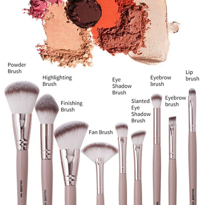 Maange_9Pcs_Foundation_Makeup_Brush_Set_Cosmetic_Powder_Highlighter_Eyeshadow_Blending_Beauty_Tools_Dense_Soft_Bristle_Brushes