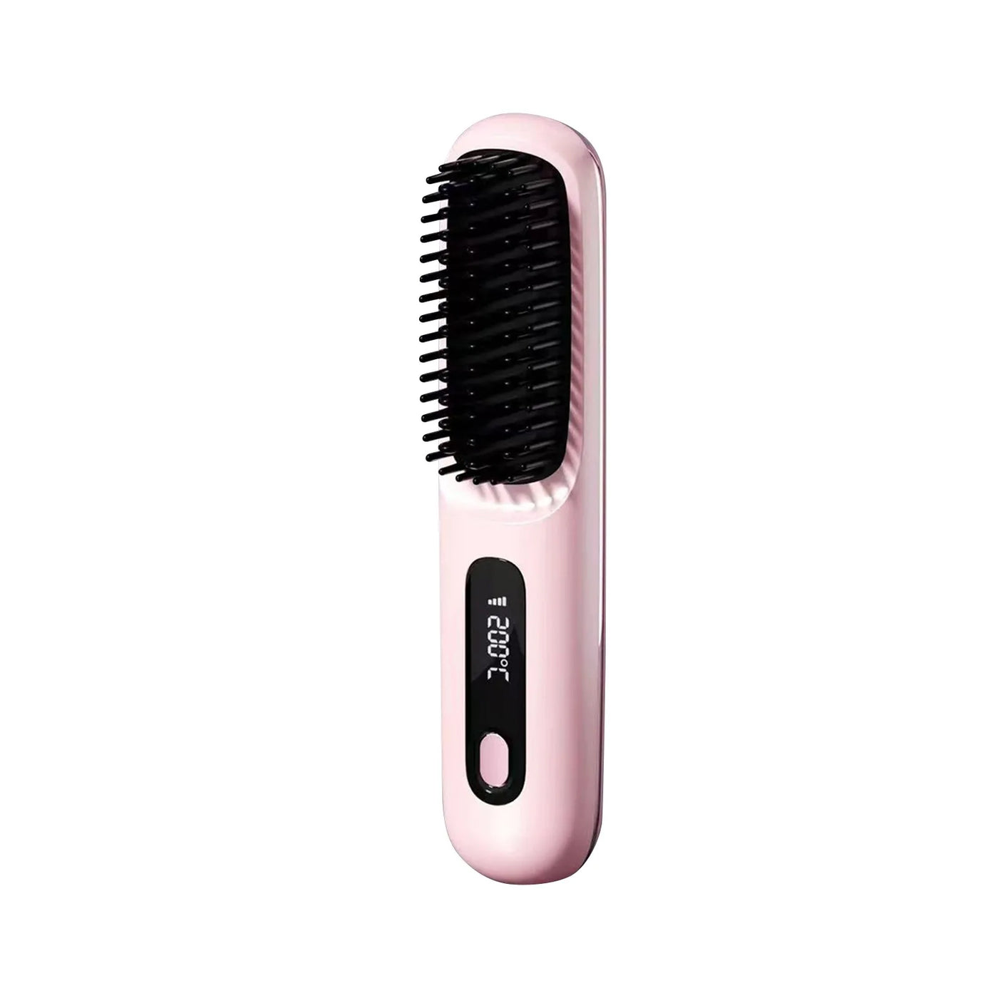 Portable_Straightening_Brush, LCD_Straightener_Rechargeable_And_Cordless_Straightening_Brush_Comb_Hair_care_Perfect_Gifts