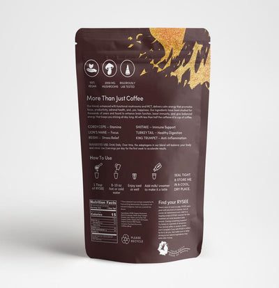 RYSEE_Mushroom_Coffee_6_Adaptogenic_Mushrooms_USDA_Organic_Better_Energy_Focus_Digestion_Immunity_Beverage
