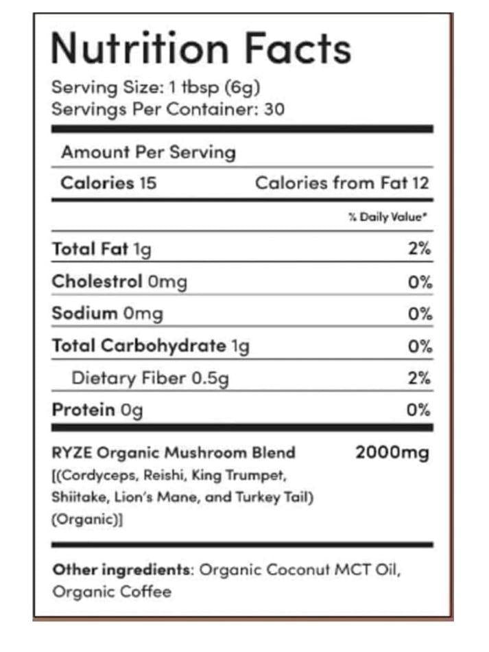 RYSEE_Mushroom_Coffee_6_Adaptogenic_Mushrooms_USDA_Organic_Better_Energy_Focus_Digestion_Immunity_Beverage