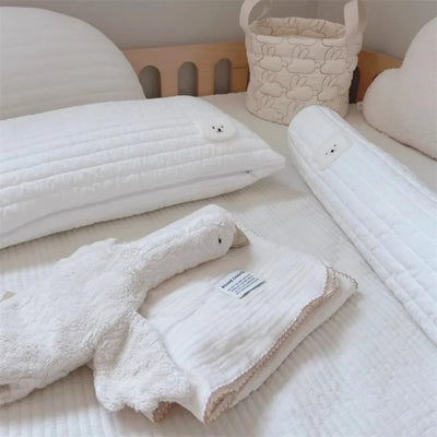 South Korea Ins Dirty Clothes Storage Basket Baby Diaper Storage Basket Home Quilted Children's Toys Clutter Sorting Basket
