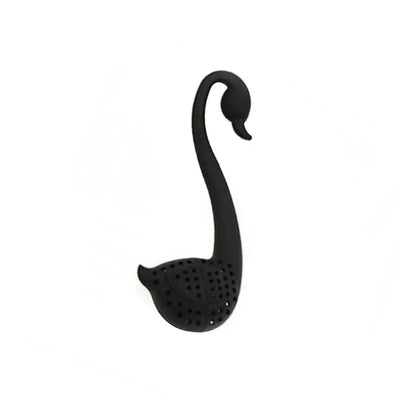 1pc Creative Swan Tea Infuser Environmentally Friendly Plastic Elegant Swan Tea Strainers Teaware Tea Infuser Kitchen Tools
