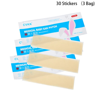 10/20/30Pcs Ear Correction Tape Ear Cleaner Tool Kit Baby Ear Aesthetic Correctors Kids Infant Protruding Ear Patch Stickers
