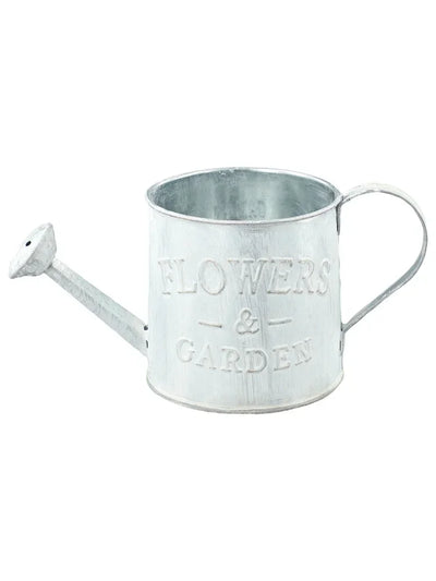 Vintage Watering Can Flower Kettle Retro Water Bucket Sprinkler Pot Iron Flower Pots Metal Vase Home Garden Decoration