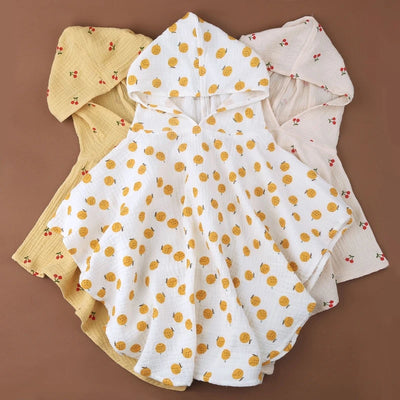 Cotton Hooded Towel Quick Dry Bath Towel for Baby Super Absorbent Skin Friendly