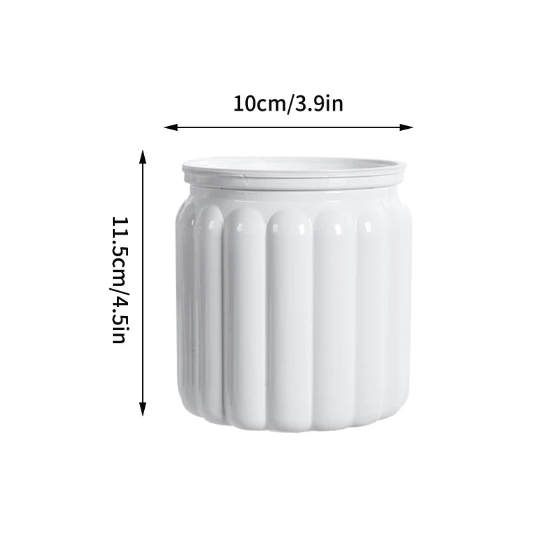 Hydroponic Plants Pot Self Watering Flowerpot Indoor Mini Succulent Planter Tabletop Vase Self-watering Home Office Bonsai Decor