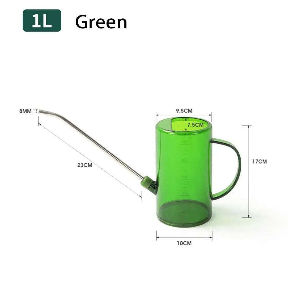 1Pcs Portable Measurable Long Spout Can Watering Can for Flowers Office Multipurpose Outdoor Garden Lawn Gardening Accessory