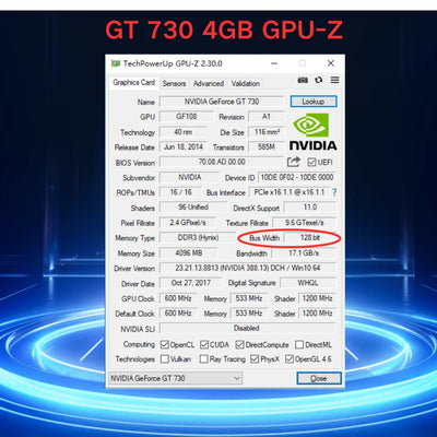 SONGREY GT730 4GB DDR3 2HDMI Graphics Card 2 Monitor Display  PCI-E2.0 16X ,Computer GPU, Low Profile GPU, 2Year Warranty