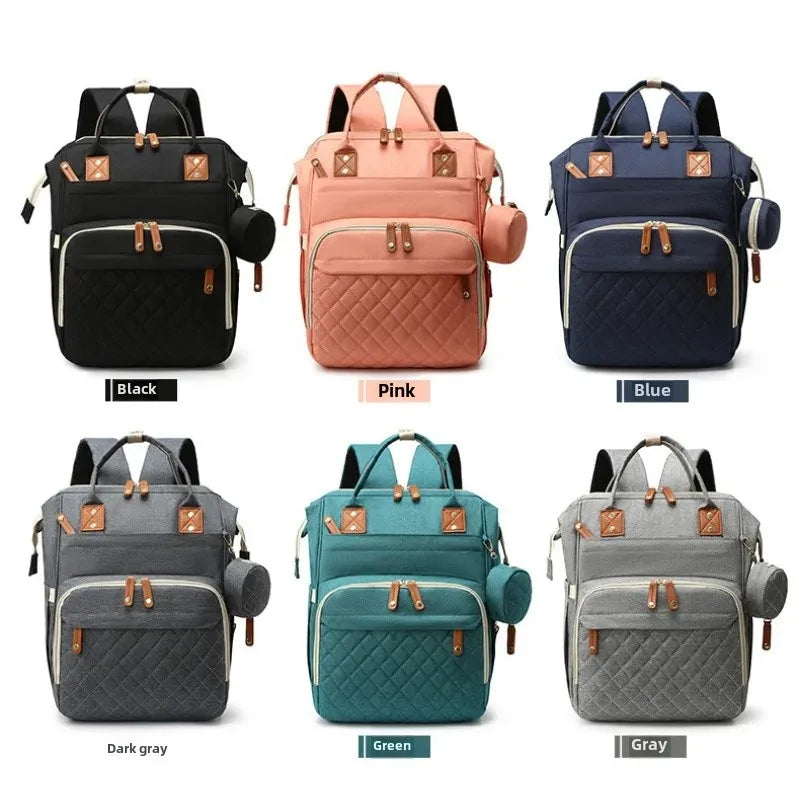 Portable Multi-functional Large Capacity Baby Stroller Bag Foldable Bed Bag for Mothers Outdoor Travel Storage Accessories