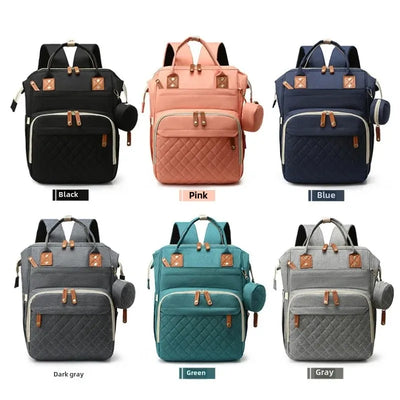 Portable Multi-functional Large Capacity Baby Stroller Bag Foldable Bed Bag for Mothers Outdoor Travel Storage Accessories