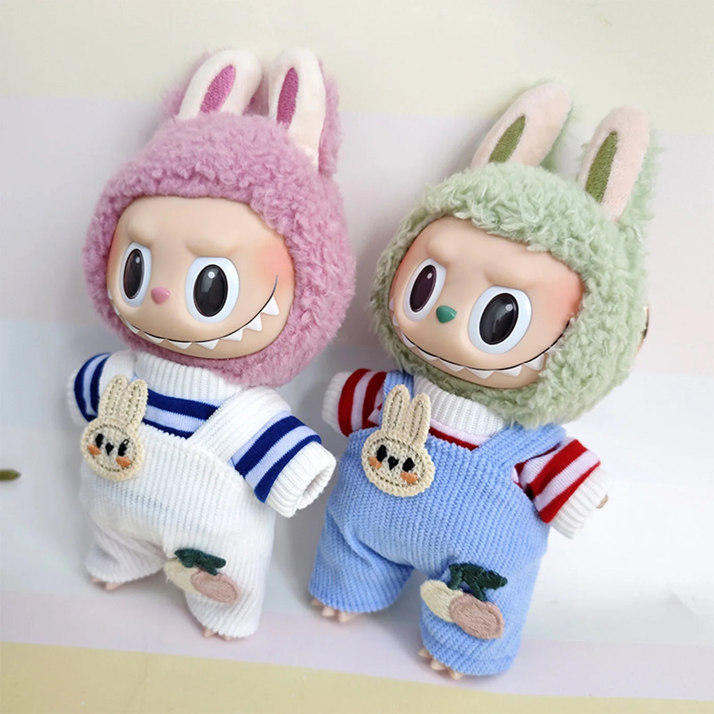 Cartoon Plush Doll Clothes Skin-friendly Plush Dolls Clothes Kids Toy for Kids Birthday Christmas Gifts MIAO