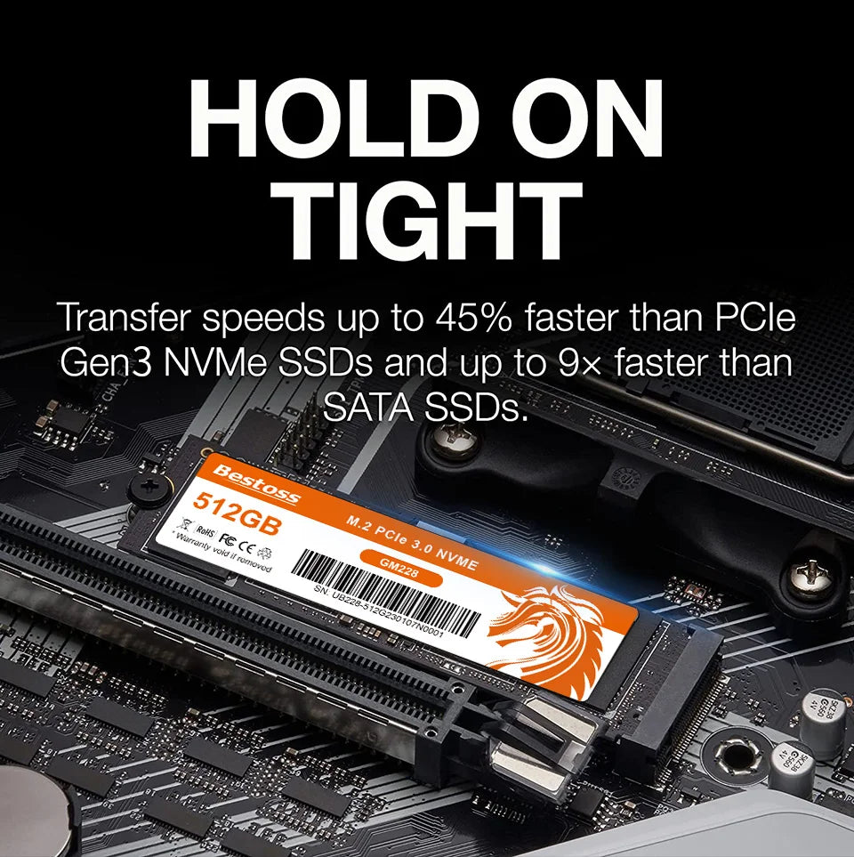 Bestoss Nvme M2 Ssd 1tb Notebook Ssd Nvme M2 256gb Diy Gaming Computer Internal Solid State Drives For Laptops GM228