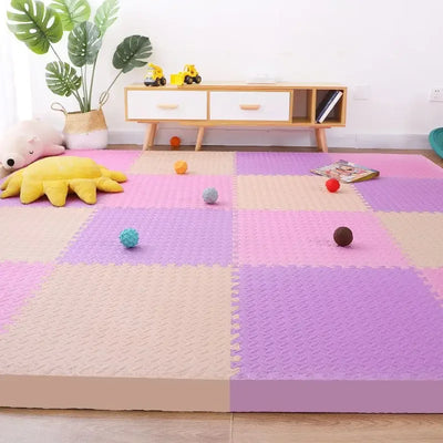 Tatame Puzzle Mat Thick 1.2cm Baby Game Mat 60x60cm Play Mats 16PCS Baby Play Mat Baby Activity Gym Game Mats Floor Mat Foot Mat