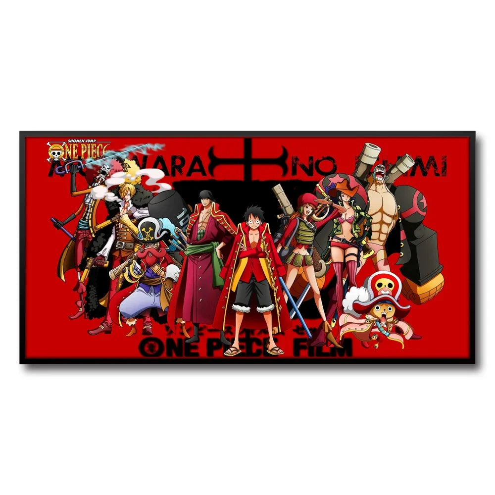 Unframed famous Japan anime One piece canvas print poster for living home home decor Cartoon wall art picture painting