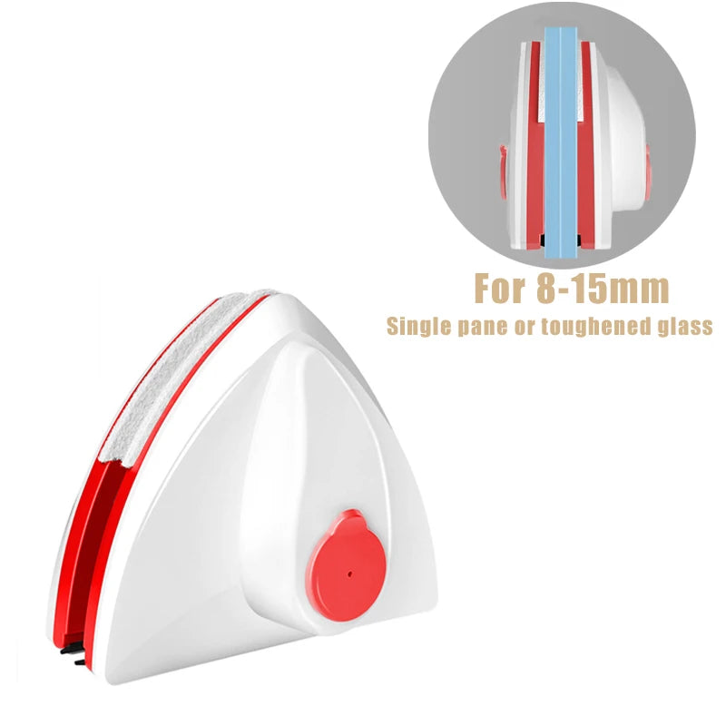 Double Sided Magnetic Glass Window Cleaning Tool, Automatic Water Discharge Double-layer Wiper, Household Special Window Cleaner