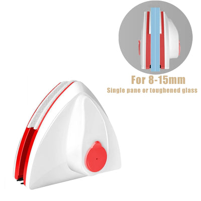 Double Sided Magnetic Glass Window Cleaning Tool, Automatic Water Discharge Double-layer Wiper, Household Special Window Cleaner