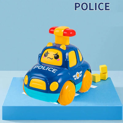 Baby Animal Car Toys Toddler Press and Go Cars Pull Back Car Light Up Toys Wind-up Cars for Kids 1 2 Year Old Boy Birthday Gifts