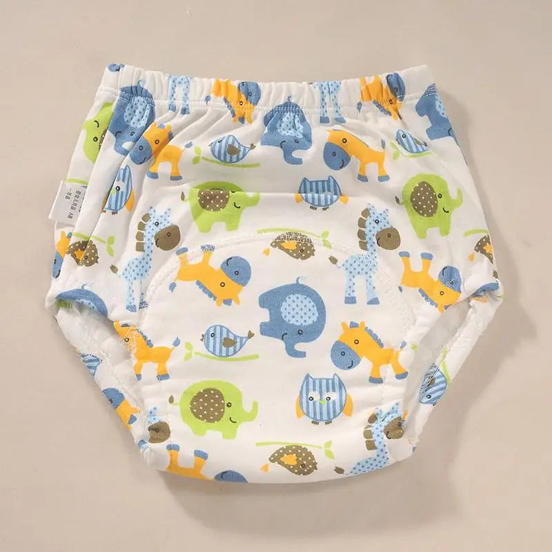 Newborn Training Pants Baby Shorts Solid Color Washable Underwear BABY Boy Girl Cloth Diapers Reusable Nappies Infant Panties