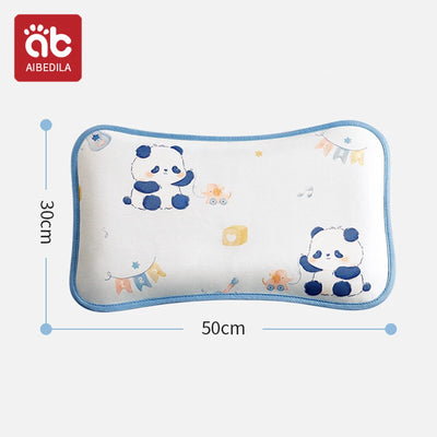 AIBEDILA BABY KIDS CARTOON HEAD PROTECTION PILLOW WITH ICE SHREDS AND CASSIA SEED FILLING FOR SLEEPING AND SUPPORT