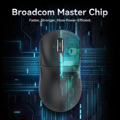 AttackShark X3/X3Pro Wireless Gaming Mouse,PAW3395 26K DPI 1K/4K, 3-mode lightweight gaming mouse,suitable for multiple systems