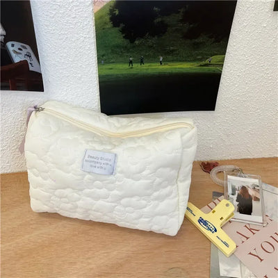 2024 NEW FLOWER PATTERN MAKEUP BAG – COSMETIC TOILETRY ORGANIZER ZIPPER TRAVEL POUCH FOR WOMEN