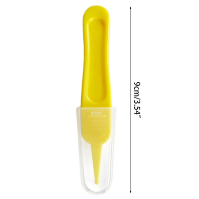 YYDS Baby Nasal Tweezer Baby Nose Cleaning Tweezer Round for Head Baby Nose Booger