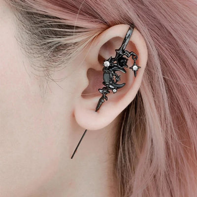 Novelty Star Moon Earring Elegant Fashion Dangle Stud For Daily Wear Earrings For Women Earrings Women's Earrings Jewelry