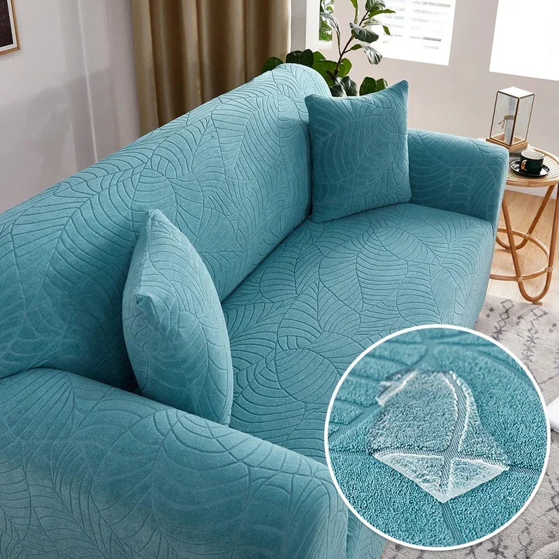 JACQUARD THICK ELASTIC SOFA COVER – 1/2/3/4 SEATER & L-SHAPED CORNER SOFA COVER FOR LIVING ROOM