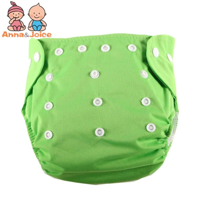 Baby Diaper Reusable Cloth Diaper Cove Washable Adjustalbe Nappies Waterproof  Newborn Kids Cloth Diapers Pocket
