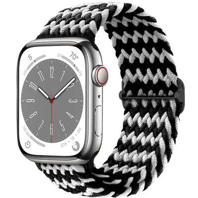 Braided Solo Loop For Apple watch band 45mm 44mm 40mm 49mm 38 41mm Elastic correa bracelet series 8 9 5 4 3 SE 6 7 Ultra 2 strap