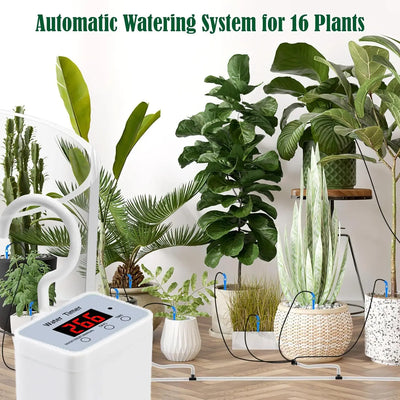 Automatic Watering Pump Controller Intelligent Flowers Plants Sprinkler Drip Irrigation Device Pump Timer System Garden Tools
