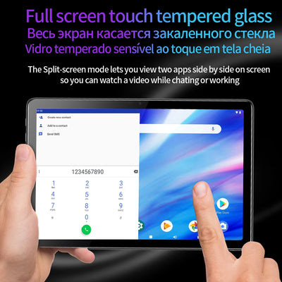 Global Version New 10.1 Inch Pad Octa Core 4GB RAM 64GB ROM Google Play Android Wifi Bluetooth 3g Phone Call Tablets 5000mAh